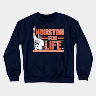 Jose Altuve Houston For Life Crewneck Sweatshirt